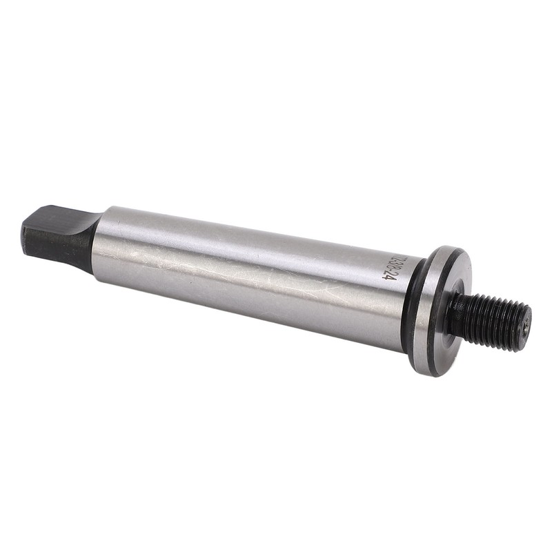 Drill Chuck Arbor MT2 Shank to 3/8in‑24 Threaded Hardened Morse