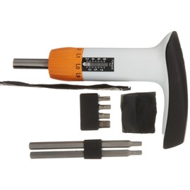 CDI Torque Products TorqControl TLA28NM Screwdriver, 2-8 Nm, 1/4-Inch Hex Magnetic Bit Shank with 6 Bits