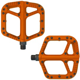 OneUp Components Composite Flat MTB Pedals - Orange/Lightweight Nylon Fibreglass Mountain Biking Bike Trail Off Road Pin Dirt Jump Enduro Cycling Cycle Downhill Grip Riding Ride Platform Part 9/16