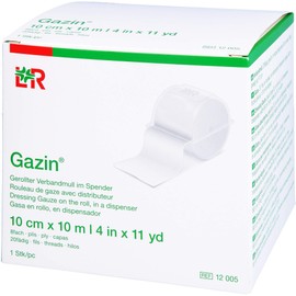 Gazin Verbandmull 10 cmx10 m 8fach, 1 St