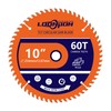 LOONPON 10 Inch Woodworking Saw Blade,5/8" Arbor,60 Teeth Professional Carbide-Tipped