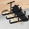 Tlence 4 Pack Overhead Garage Storage Hooks, 16.5" Heavy Duty