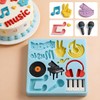 Music Note Fondant Mold Musical Instrument Chocolate Silicone Mold