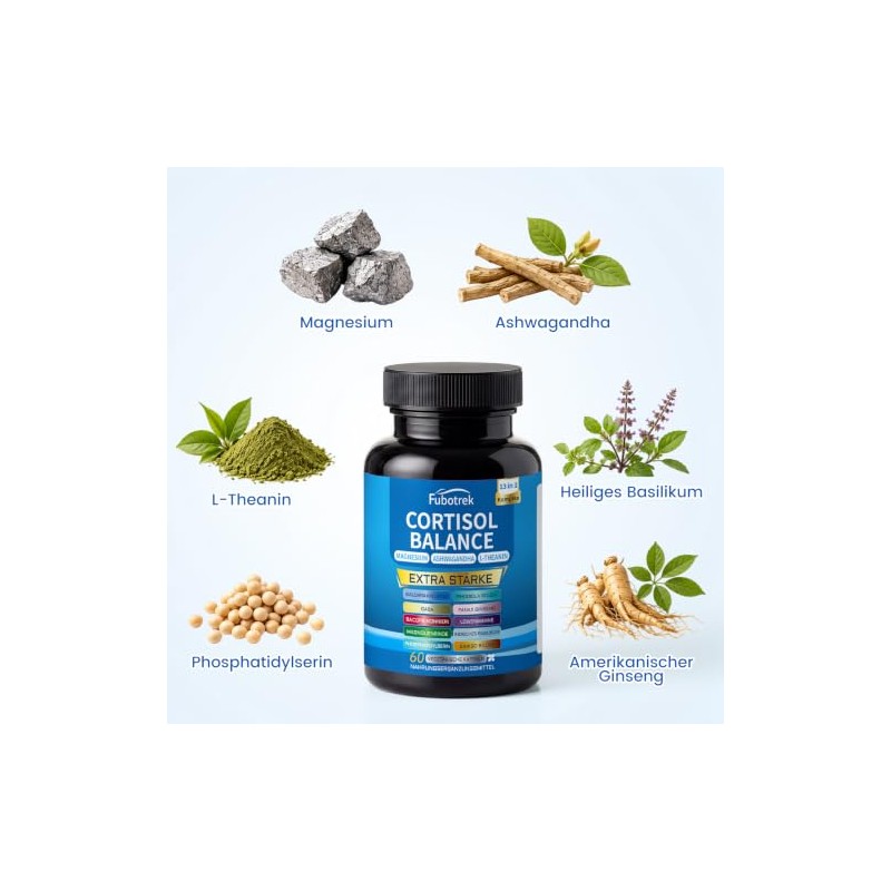 Cortisol Cocktail & Myo-Inositol Capsules for Stress Relief