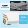 50 Pcs Loose Leaf Binder Rings, 30mm/1 Inch Small Book