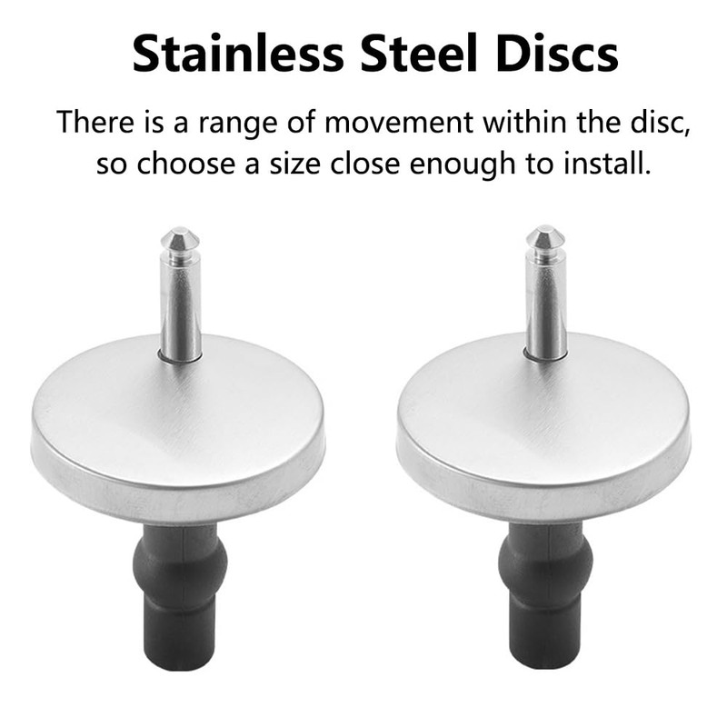 Toilet Seat Hinge Fixings Top Fix Nuts Screws Quick Release