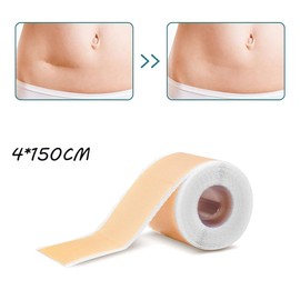 Silicone Scar Tape, Silicone Scar Sheets, Reusable Silicone Scar Tape, Tattoo Concealer Tape for all kinds of scars, like blemish scars and birthmarks etc Scar Tape Strips (1.6 * 60 Roll)