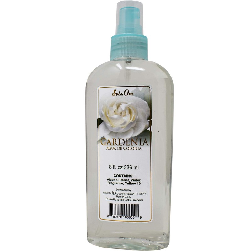 SOL DE ORO Splash Cologne Gardenia 8 oz