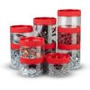 TOX Round Box M 250 ml with Sturdy Screw Cap,