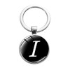 [TOMOTHY] Initial Key Chain Initial Charm Bag Charm Alphabet, I