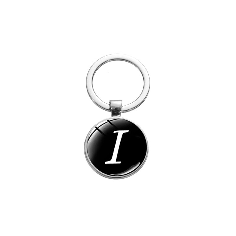 [TOMOTHY] Initial Key Chain Initial Charm Bag Charm Alphabet, I