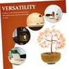 GRIRIW Chakra Crystal Tree Feng Shui Lucky Ornament Citrine Money