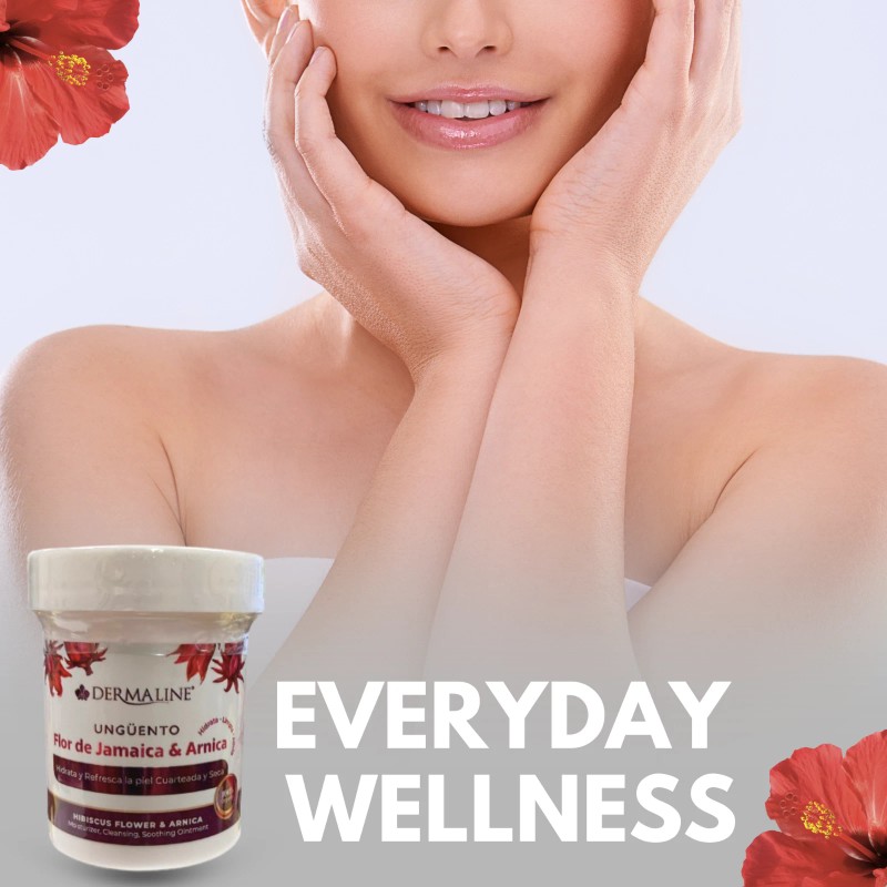 Dermaline Hibiscus Flower& Arnica Ointment 2.5 fl oz (3-Pack)