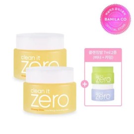 Banila Co Face Moisturizer Balm Set Pack 100ml, 2 Pack for daily skincare routines, cream lotion balm or gel texture, Korean Import, Banila Co Beauty and, Option 2