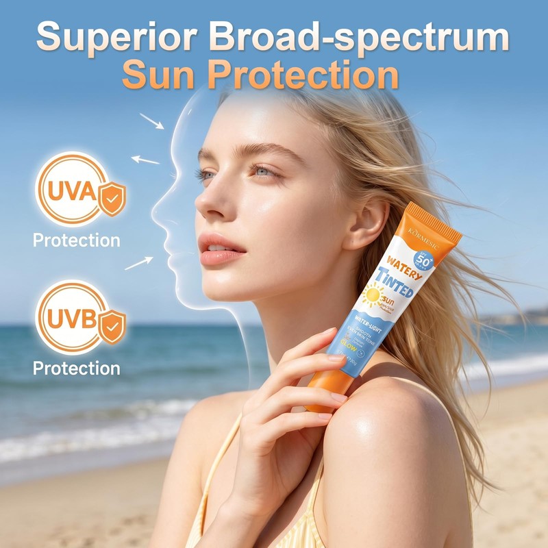 Travel Size Sunscreen Lotion SPF 50+ – Broad Spectrum UVA/UVB