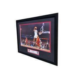 San Diego Aztecs Lamont Butler Game Winning Shot Custom Framed Picture - Size: 16 x 20 inches