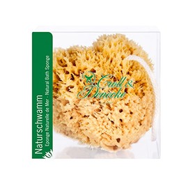 Croll & DENECKE M400 - Spugna Naturale dal Mar Mediterraneo in Confezione Regalo con cordicella di Cotone