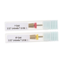 TOVINANNA Tungsten Steel Nail Grinding Heads 2pcs Manicure Polishing Heads Electric Nail Drill Bits