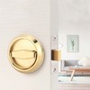 Stainless Steel Door Lock with Handle Pull Ring for Cabinet