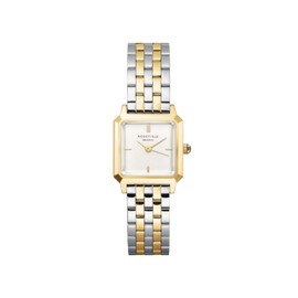 Rosefield Women's BWDSG-B03 Two-tone Mini Small Edit Crystal Duotone Woven Mesh Watch