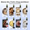 Consciot 10-in-1 Immersion Blender Handheld Max 1100W with Entire Stainless