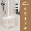 oridom HIPS Shower Benches for Inside Shower, Shower Stool with