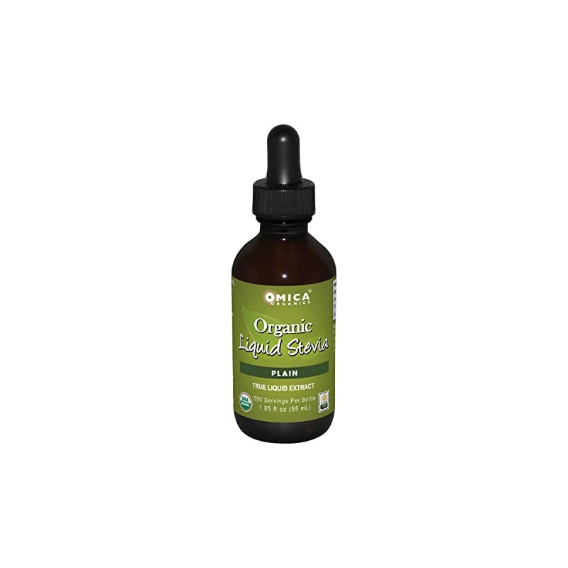 Omica Organics Organic Liquid Stevia - Plain (1.85 fl oz)