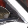 Nicecar-88 Carbon Fiber ABS Rear View Mirror A Pillar Trim