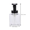 LIFKOME 5pcs Soap Pump Dispenser Bottles for Home Use Refillable
