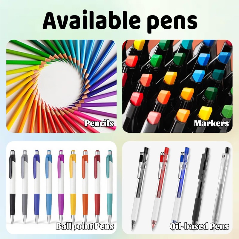 Transparent Sticky Notes,Clear Sticky Notes,3x3 in Gradient 4 Color Waterproof