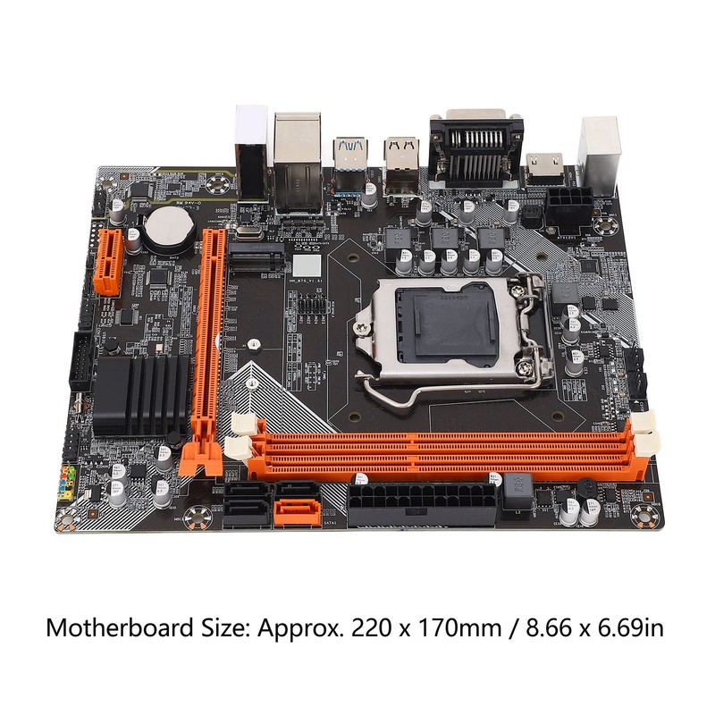 Computer Motherboard DDR3 LGA 1151 1000Mbps NIC M.2 USB3.0 SATA3.0