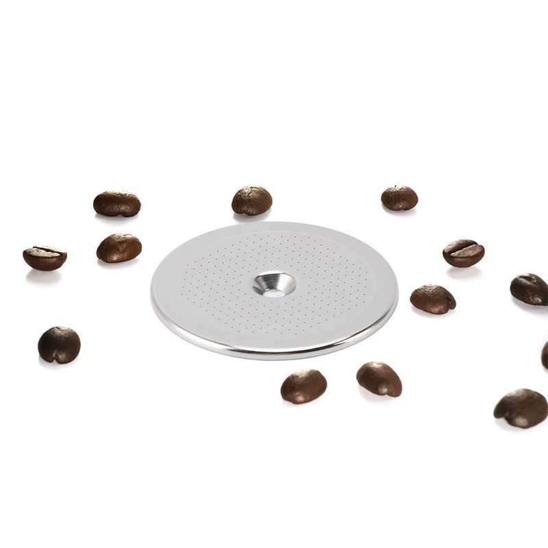 Puck Screen Round Reusable Stainless Steel Coffee Filter Mesh Plate