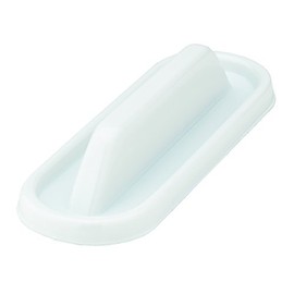 Nobo Compact Magnetic Drywipe Eraser for Whiteboards, White, 8554100