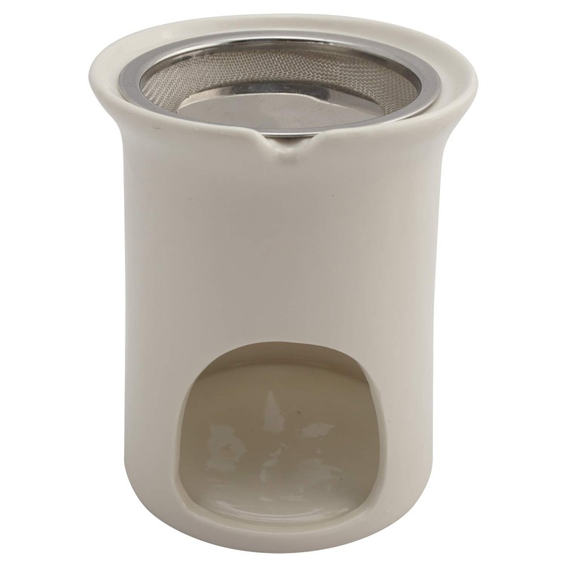 K W Incense Burner with Strainer and Metal Disc -