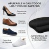 20Pares Almohadillas de Talón para Zapatos,Talón Autoadhesivas(beige+Negro)