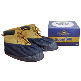 ShuBee SuperBee Shoe Covers, Midnight Blue (40 Pair)