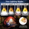 LED Camping Lantern 5Pack,Portable Camping Lights 4Lighting Modes with Clip