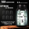Cla + Carnitina 1kg Black Stone 100 Servicios Pre Entreno