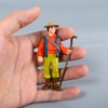 Toyvian Farmer Model Farm Mini People Figures Farm Farm Figure