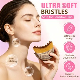Facial Cleansing Brush Manual, Compact Lightweight Accessory for Travel and Daily Use - 2PCS Sculpting Brush