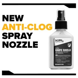 Knife Pivot Lube – Knife Shield Corrosion Preventive – Food Safe Rust Protection & Water Based Cleanser – 4 fl oz