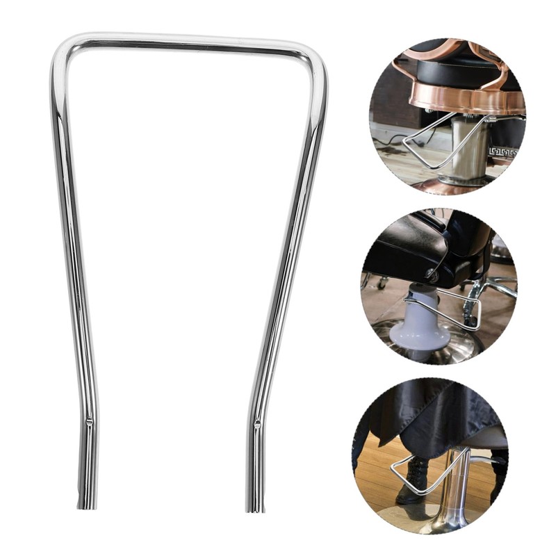 FOMIYES Heavy Duty Barber Chair Footrest Rod Salon Chair Accessory