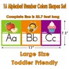 Alphabet Line Bulletin Board Set ABC Number 0-20 Wall Decorations