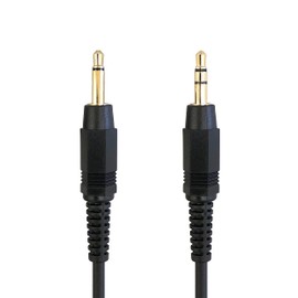 Fuji Parts Audio Cable, Stereo Mini Plug (Male) - Mono Mini Plug (Male) 3.3 ft (1 m) High Purity 99.996% OFC Oxygen Free Copper Cable 333-1m
