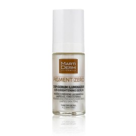 MartiDerm Pigment Zero DSP Sérum facial iluminador despigmentante Suero facial previene y reduce las primeras manchas. Hexilresorcinol + Genisteína + 
