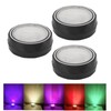 RGB Puck Lights with Remote Control Battery Powered Easy To