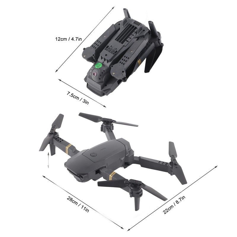 Foldable WIFI Drone HD 4K Aerial Camera Fixed Height RC