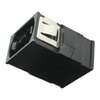 CHB MPO Key-Up to Key-Down (KUD) Back-to-Back Fiber Optic Adapter