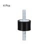 sourcing map Rubber Bearing M5 x 15 mm Plug Vibration