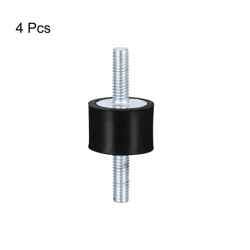 sourcing map Rubber Bearing M5 x 15 mm Plug Vibration